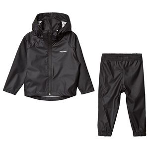 NWT Tretorn Kids Packable Rainset in Black